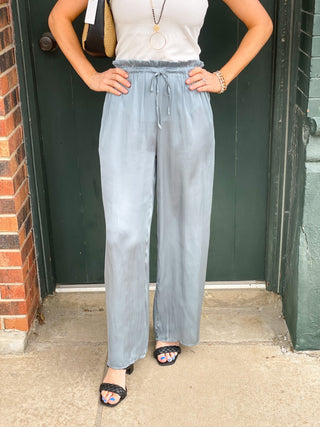 Tamera Stone Blue Pant - Shop Pink Suitcase