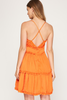 Crystal Orange dress