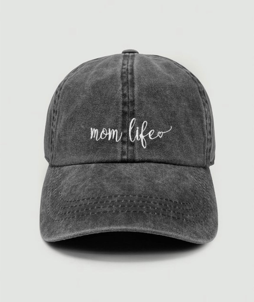 Teri Black Mom Life Hat