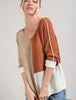 Tara Wheat/Camel Sweater